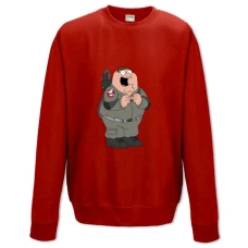 Sweatshort with Print Family Guy Griffins Ghost Busters Version - XS  red