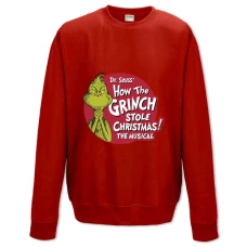 Sweatshort with Print Grinch The Musical - XS  red