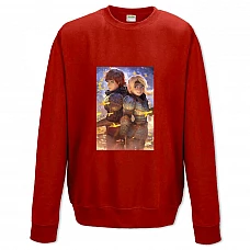 Sweatshort with Print How To Train Your Dragon Heroes - XS  red
