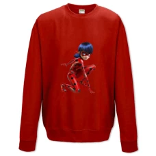 Sweatshort with Print Miraculous Ladybug Hero - XS  red