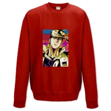 Sweatshort with Print Jojo Bizarre Adventure Hero - XS  red