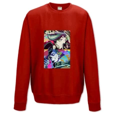 Sweatshort with Print Jojo Bizarre Adventure Heroes Main Art - XS  red