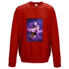 Sweatshort with Print Jojo Bizarre Adventure Killer Queen - XS  red
