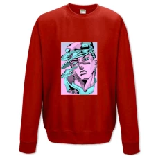 Sweatshort with Print Jojo Bizarre Adventure Main Hero Art - XS  red