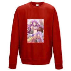 Sweatshort with Print No Game No Life Jibril Magic Book - XS  red
