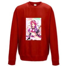 Sweatshort with Print No Game No Life Jibril - XS  red