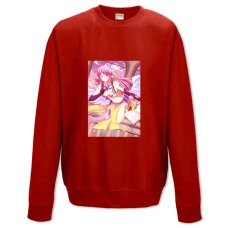 Sweatshort with Print No Game No Life Jibril Hero - XS  red