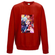 Sweatshort with Print No Game No Life Heroes - XS  red