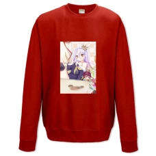 Sweatshort with Print No Game No Life Shiro Queen - XS  red