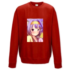 Sweatshort with Print No Game No Life Izuna Hatsuse - XS  red