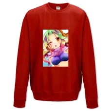 Sweatshort with Print No Game No Life Hero Girl - XS  red