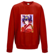 Sweatshort with Print No Game No Life Cute Izuna - XS  red