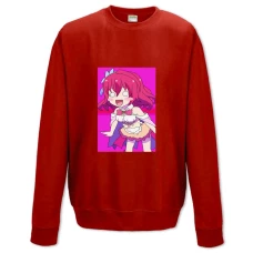 Sweatshort with Print No Game No Life Funny Stephanie Dola - XS  red