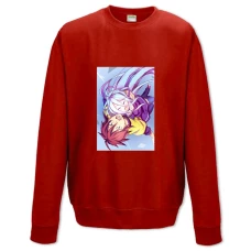 Sweatshort with Print No Game No Life Sora With Shiro - XS  red