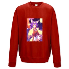 Sweatshort with Print No Game No Life Cute Neko Izuna - XS  red