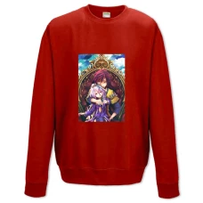 Sweatshort with Print No Game No Life Throne - XS  red
