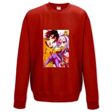 Sweatshort with Print No Game No Life Shiro Sora - XS  red