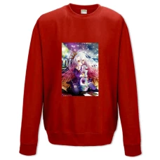 Sweatshort with Print No Game No Life Shiro Princess - XS  red