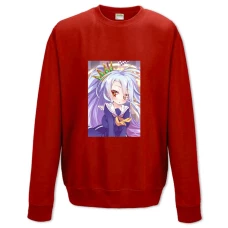 Sweatshort with Print No Game No Life Little Princess Shiro - XS  red