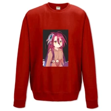 Sweatshort with Print No Game No Life Girl - XS  red
