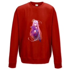 Sweatshort with Print No Game No Life Shiro Little Sister - XS  red