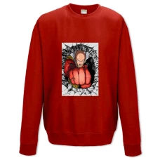 Sweatshort with Print One-Punch Man Power Hero - XS  red