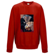 Sweatshort with Print One-Punch Man Print - XS  red
