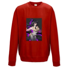 Sweatshort with Print Overlord Albedo - XS  red