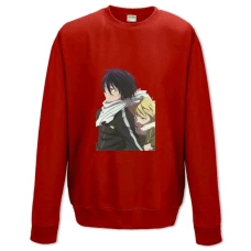 Sweatshort with Print Noragami Heroes - XS  red