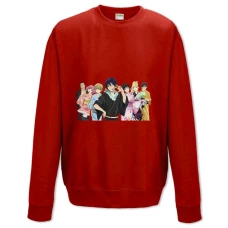Sweatshort with Print Noragami Main Heroes - XS  red