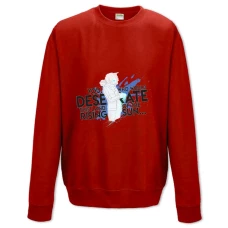 Sweatshort with Print Noragami Quote - XS  red