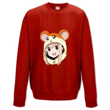 Sweatshort with Print My Two-Faced Little Sister Umaru Doma Print - XS  red