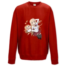 Sweatshort with Print My Two-Faced Little Sister Umaru Doma Version - XS  red