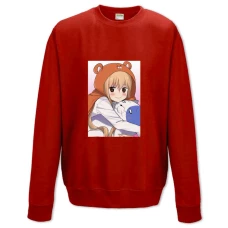 Sweatshort with Print My Two-Faced Little Sister Cute Umaru - XS  red
