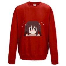 Sweatshort with Print My Two-Faced Little Sister Nana Ebina - XS  red