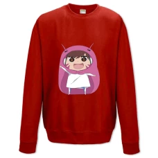 Sweatshort with Print My Two-Faced Little Sister Game Edition - XS  red