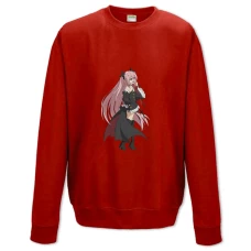 Sweatshort with Print Owari No Seraph Krul Tepes - XS  red