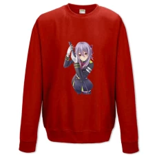 Sweatshort with Print Owari No Seraph Shinoa Hiragi Hero - XS  red