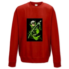 Sweatshort with Print Owari No Seraph Yuichiro Hyakuya - XS  red