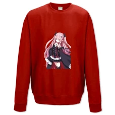 Sweatshort with Print Owari No Seraph Krul Tepes Girl - XS  red