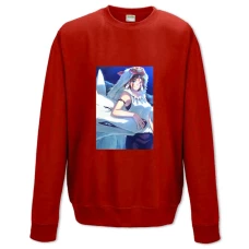Sweatshort with Print Mononoke-Hime Hero Print - XS  red