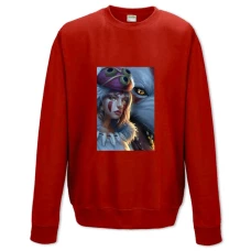 Sweatshort with Print Mononoke-Hime Art Edition - XS  red