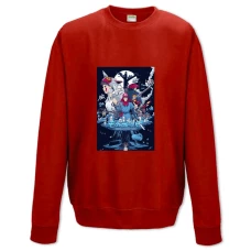 Sweatshort with Print Mononoke-Hime Theme - XS  red