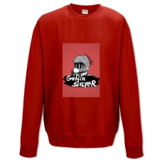 Sweatshort with Print Goblin Slayer Print - XS  red