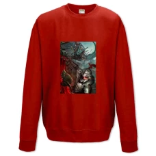 Sweatshort with Print Goblin Slayer Main Theme - XS  red