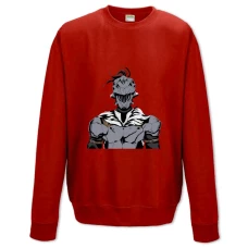 Sweatshort with Print Goblin Slayer Creature - XS  red