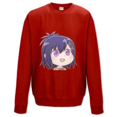 Sweatshort with Print Gabriel Dropout Vignette - XS  red