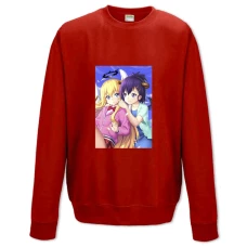 Sweatshort with Print Gabriel Dropout Gabriel With Vignette - XS  red