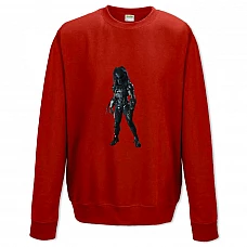 Sweatshort with Print Alien The Predator - XS  red