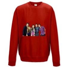 Sweatshort with Print Icarly Heroes Print - XS  red